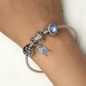 FOREVER QUEEN Customized Moonlight Castle Bead Magic Carpet Charms Bracelets