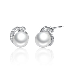 Load image into Gallery viewer, Pearl Stud Earrings