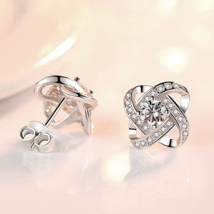 Sterling Silver Stud Earrings for Women