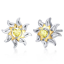 Load image into Gallery viewer, Sun Earrings