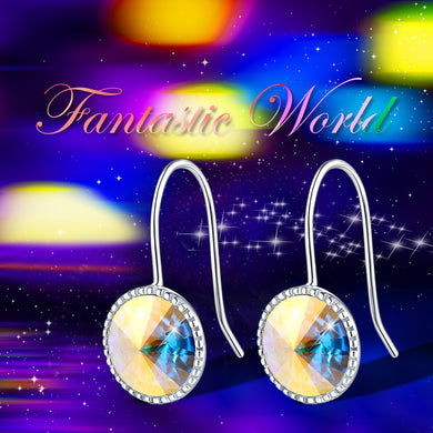 Aurora Ball Crystal Earrings