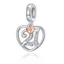 Load image into Gallery viewer, Digital Heart Pendant