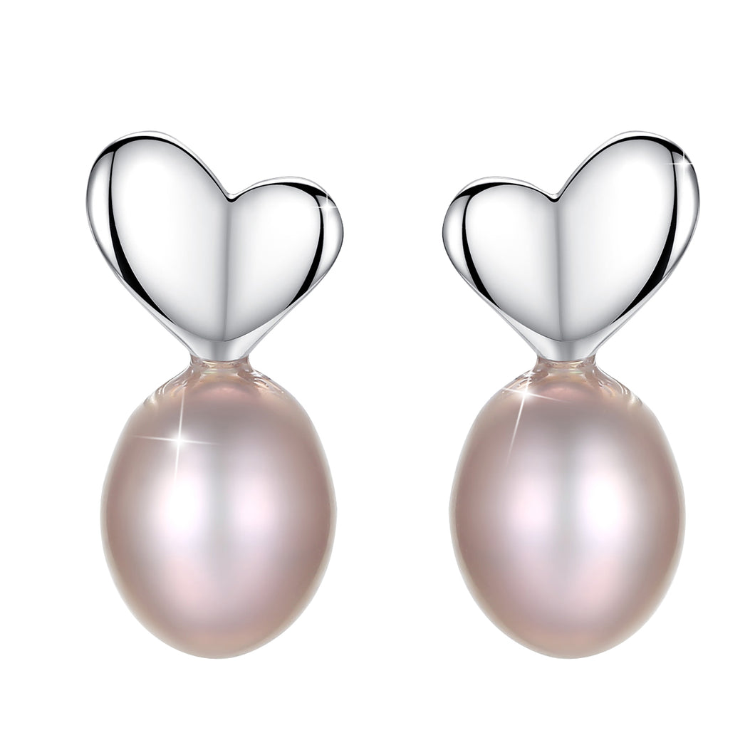 Women’s Round Pearl Ear Stud