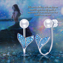 Load image into Gallery viewer, Mermaid tail Earrings