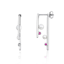 Load image into Gallery viewer, Women&#39;s bar Earrings