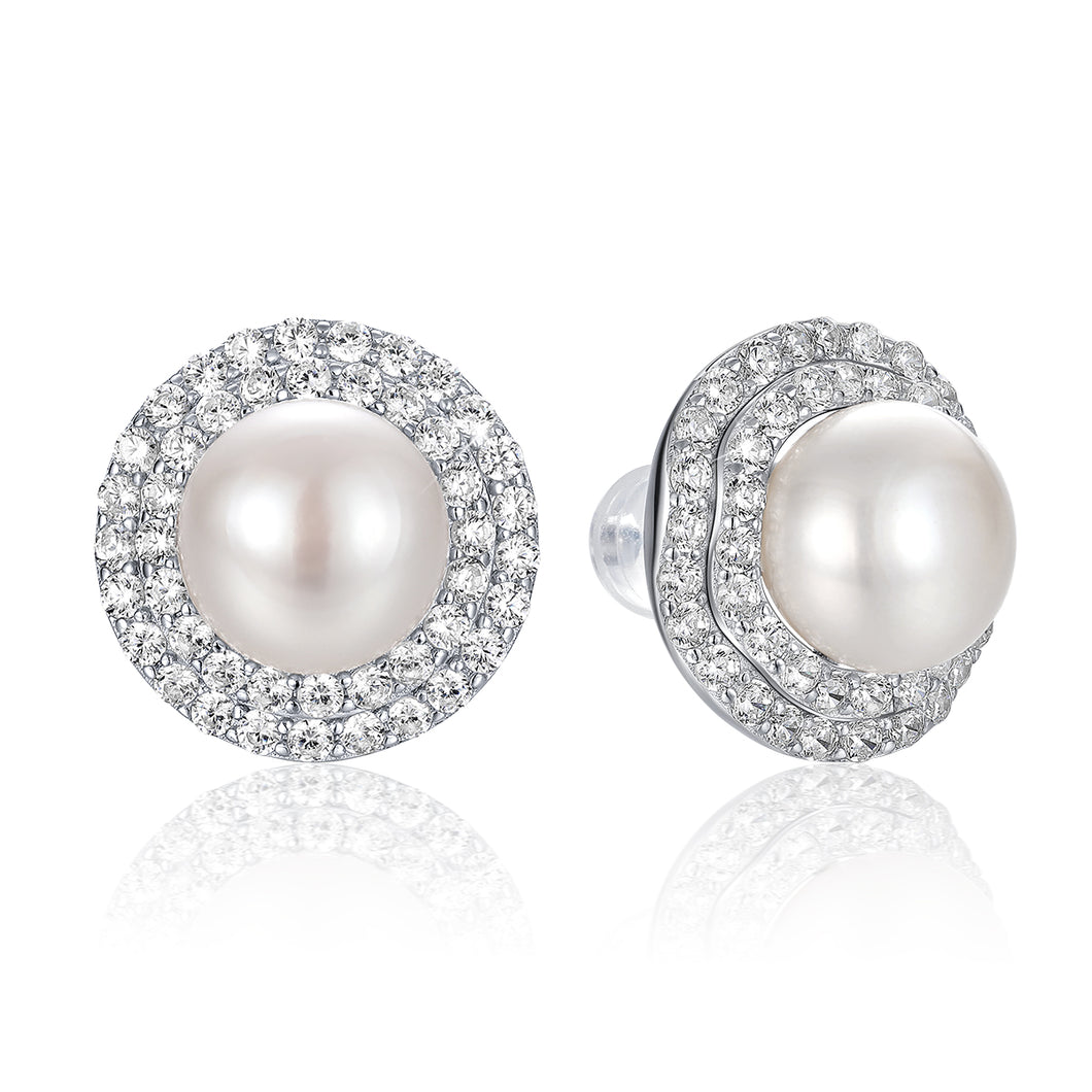 Big Pearl Earrings