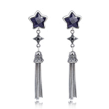 Load image into Gallery viewer, Star Tassel Earrings