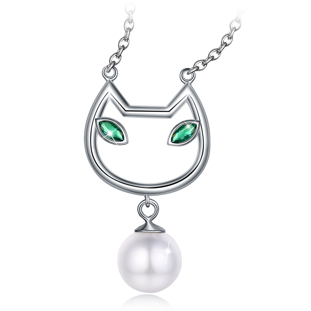 Cat face Pendant Necklace