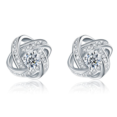 Sterling Silver Stud Earrings for Women