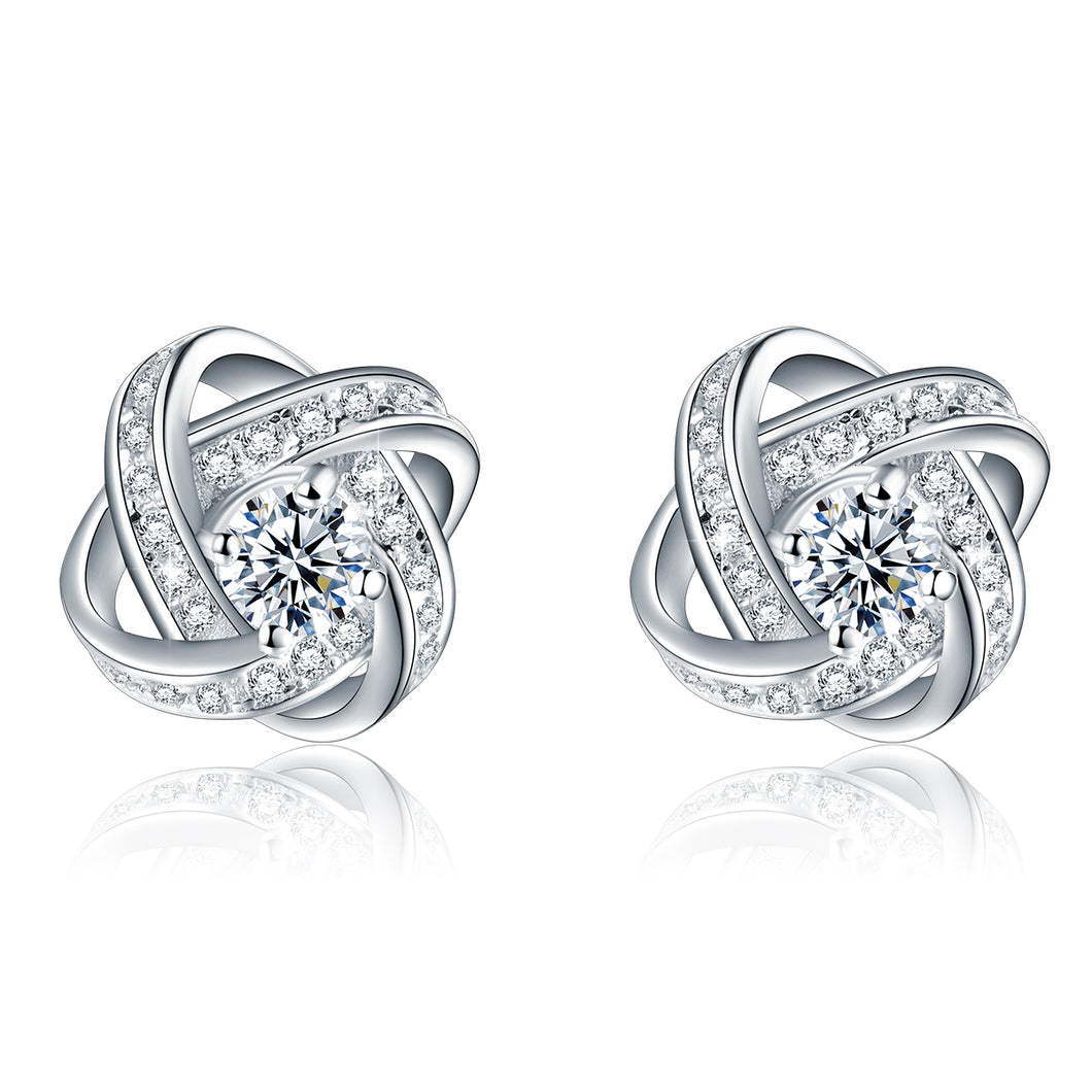 Sterling Silver Stud Earrings for Women