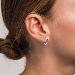 Women Huggie Hoop Earrings