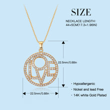 Load image into Gallery viewer, Love necklace pendant