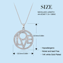 Load image into Gallery viewer, Love necklace pendant