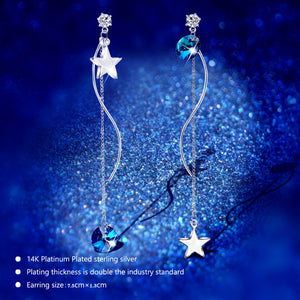 Pendant Star Earrings