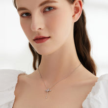 Load image into Gallery viewer, Sterling Silver Romantic Angel Wing Clavicle Chain