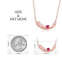 Load image into Gallery viewer, Feather Pendant Necklace