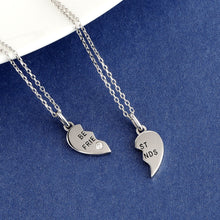 Load image into Gallery viewer, Heart shaped split Necklace