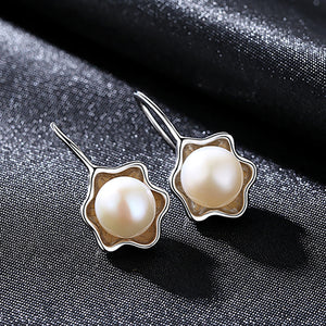 Flower Pearl Earring