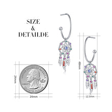 Load image into Gallery viewer, Dream catcher Pendant Earrings