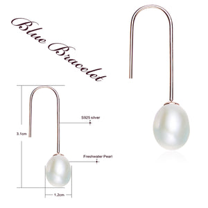 Pearl Pendant Earrings