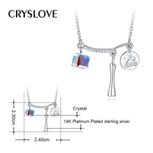 Load image into Gallery viewer, Crystal Pendant Necklace