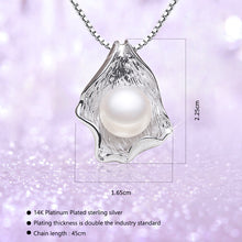 Load image into Gallery viewer, Lotus Leaf Pendant Necklace