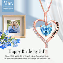 Load image into Gallery viewer, Birthstone Necklace