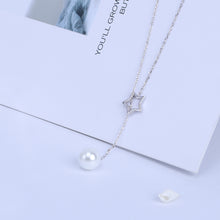 Load image into Gallery viewer, Pearl Pendant Necklace