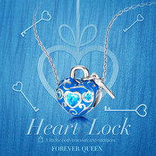 Load image into Gallery viewer, Heart shaped lock beads