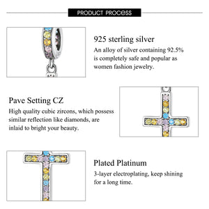 Rainbow Cross Pendant