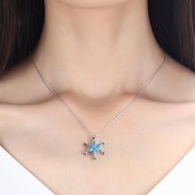 Load image into Gallery viewer, Snow Flower Necklace