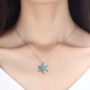 Snow Flower Necklace