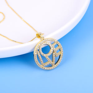 Love necklace pendant