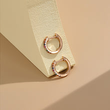 Load image into Gallery viewer, Silver Hoop Earrings for Women