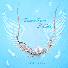 Load image into Gallery viewer, Feather shell pearl necklace