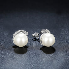 Load image into Gallery viewer, Pearl Stud Earrings