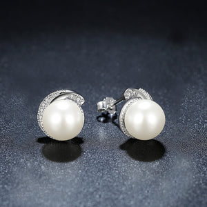 Pearl Stud Earrings