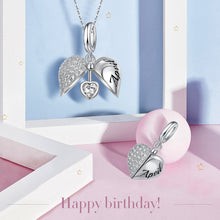 Load image into Gallery viewer, Birthstone Heart Pendant