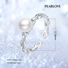 Load image into Gallery viewer, Sterling Silver Pearl Ring