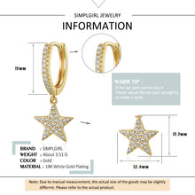 Load image into Gallery viewer, Stars earrings