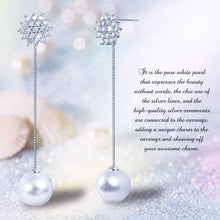 Load image into Gallery viewer, Pearl Earrings