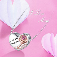 Load image into Gallery viewer, Heart bracelet bead necklace