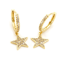 Load image into Gallery viewer, Stars earrings