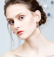 Load image into Gallery viewer, Crystal Ball Earrings