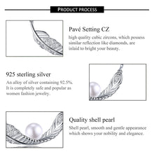 Load image into Gallery viewer, Feather shell pearl necklace