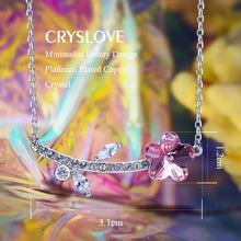 Load image into Gallery viewer, Flower of happiness Crystal Necklace