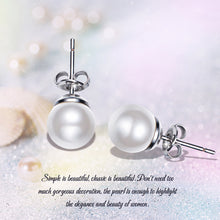 Load image into Gallery viewer, Pearl Earrings