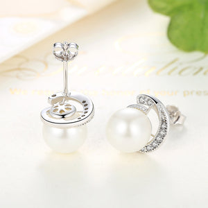 Pearl Stud Earrings