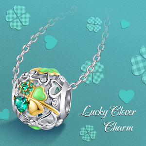 Lucky clover beads