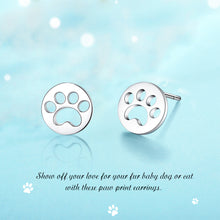 Load image into Gallery viewer, Animal footprints Earrings